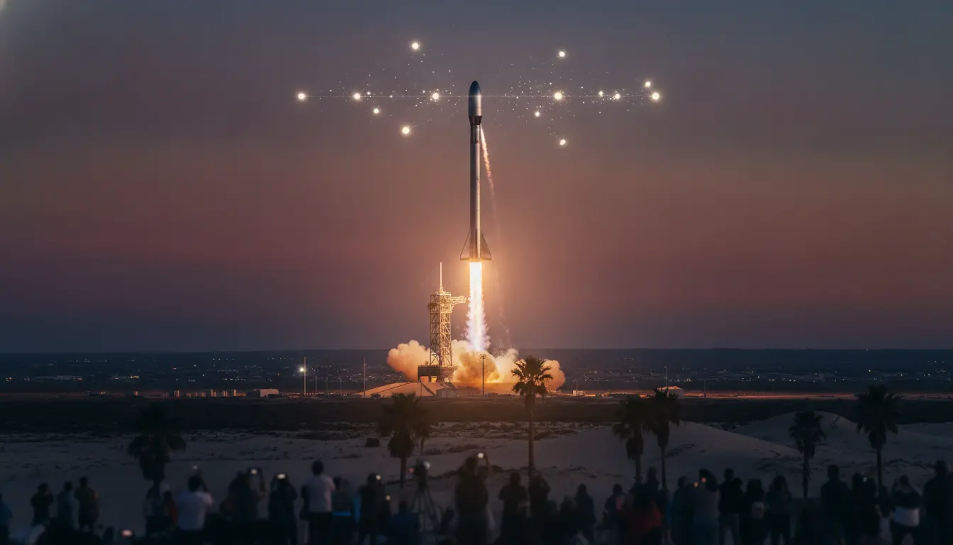 SpaceX、スターシップの重要軌道試験を2026年8月に計画、初のスターリンク衛星展開も視野に
