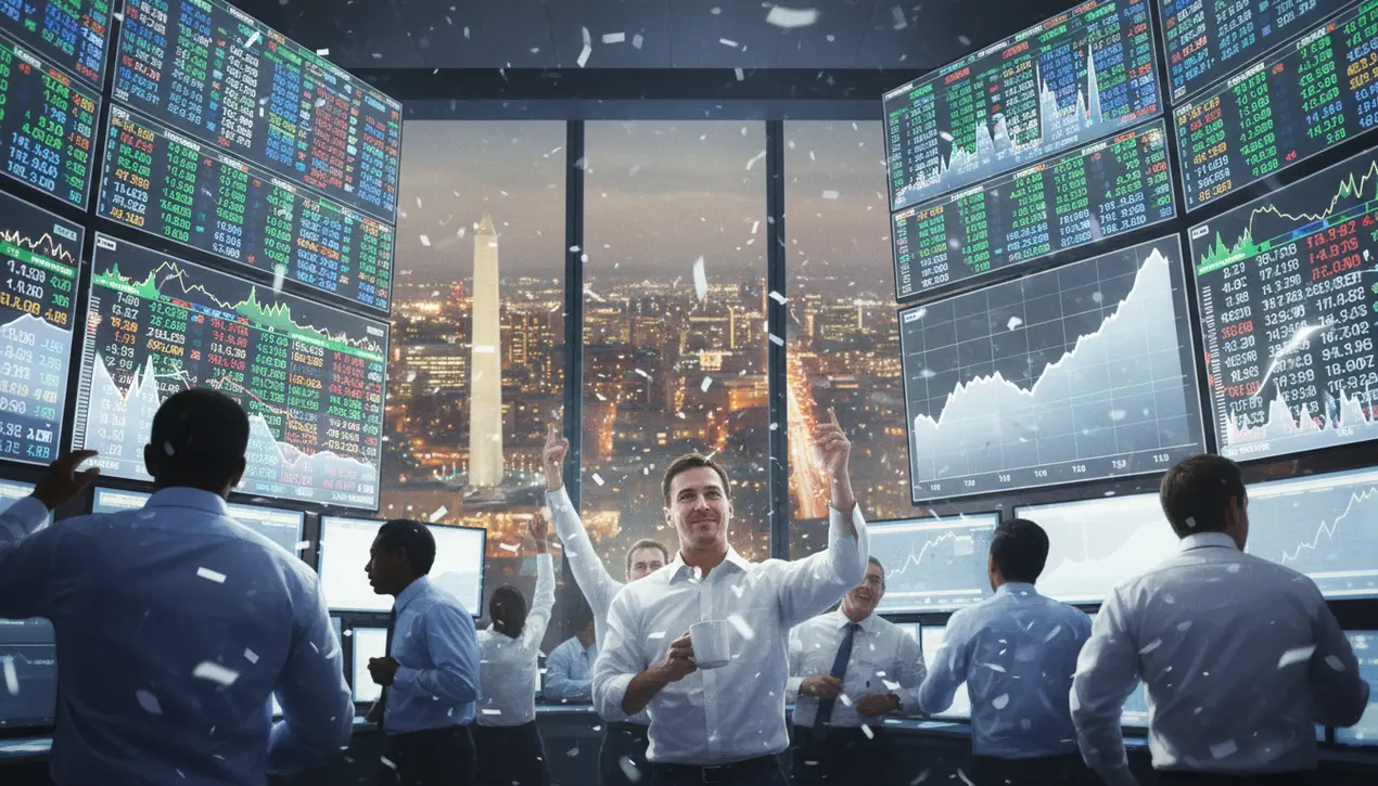 Stock markets performed fine during the government shutdown.