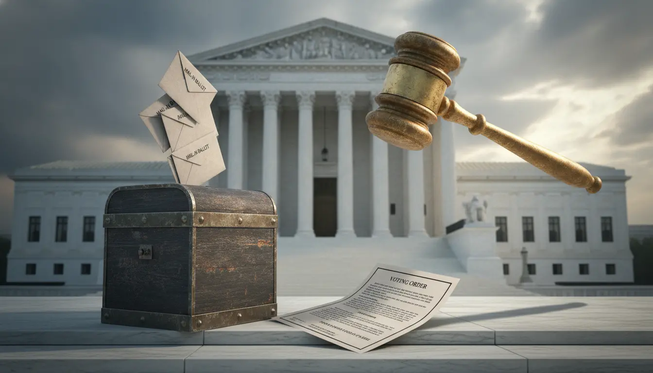 Tribunal Supremo Considera Orden de Votación por Correo de la Era Trump en Medio del Próximo Ciclo Electoral