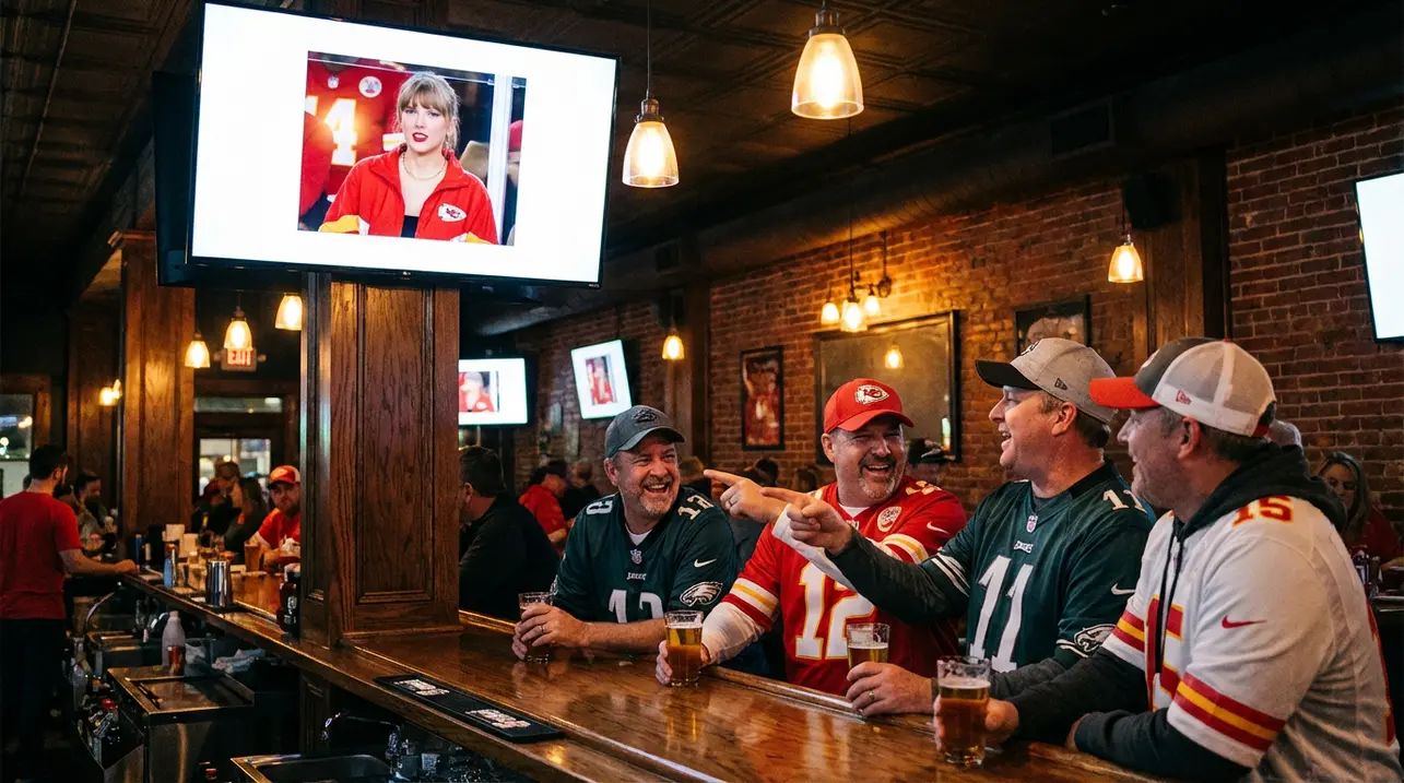 泰勒·斯威夫特借助NFL赢得新男性粉丝