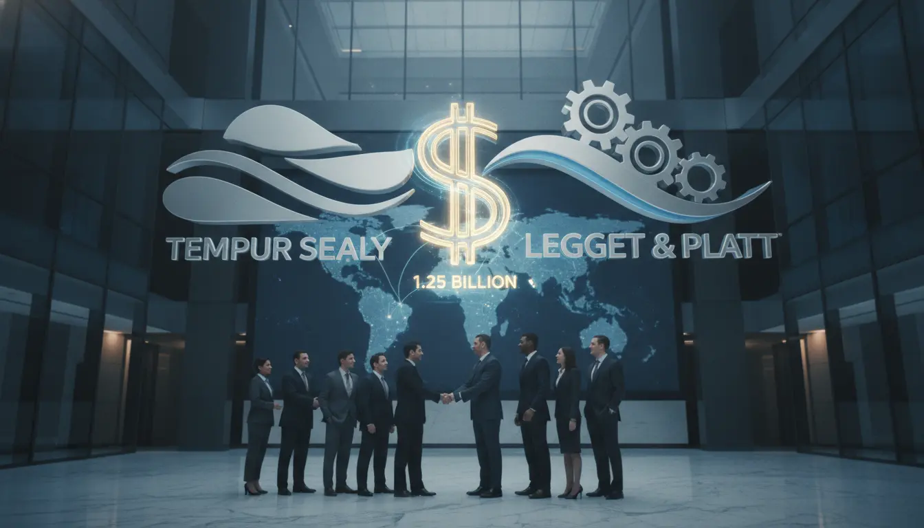 Tempur Sealy International se prepara para adquirir el negocio de colchones de Leggett & Platt por $1.25 mil millones