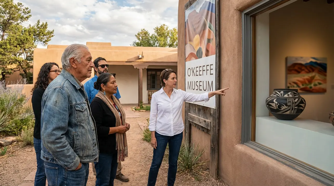 Reclaiming the Canvas: The Georgia O'Keeffe Museum Confronts a Myth of Empty Land