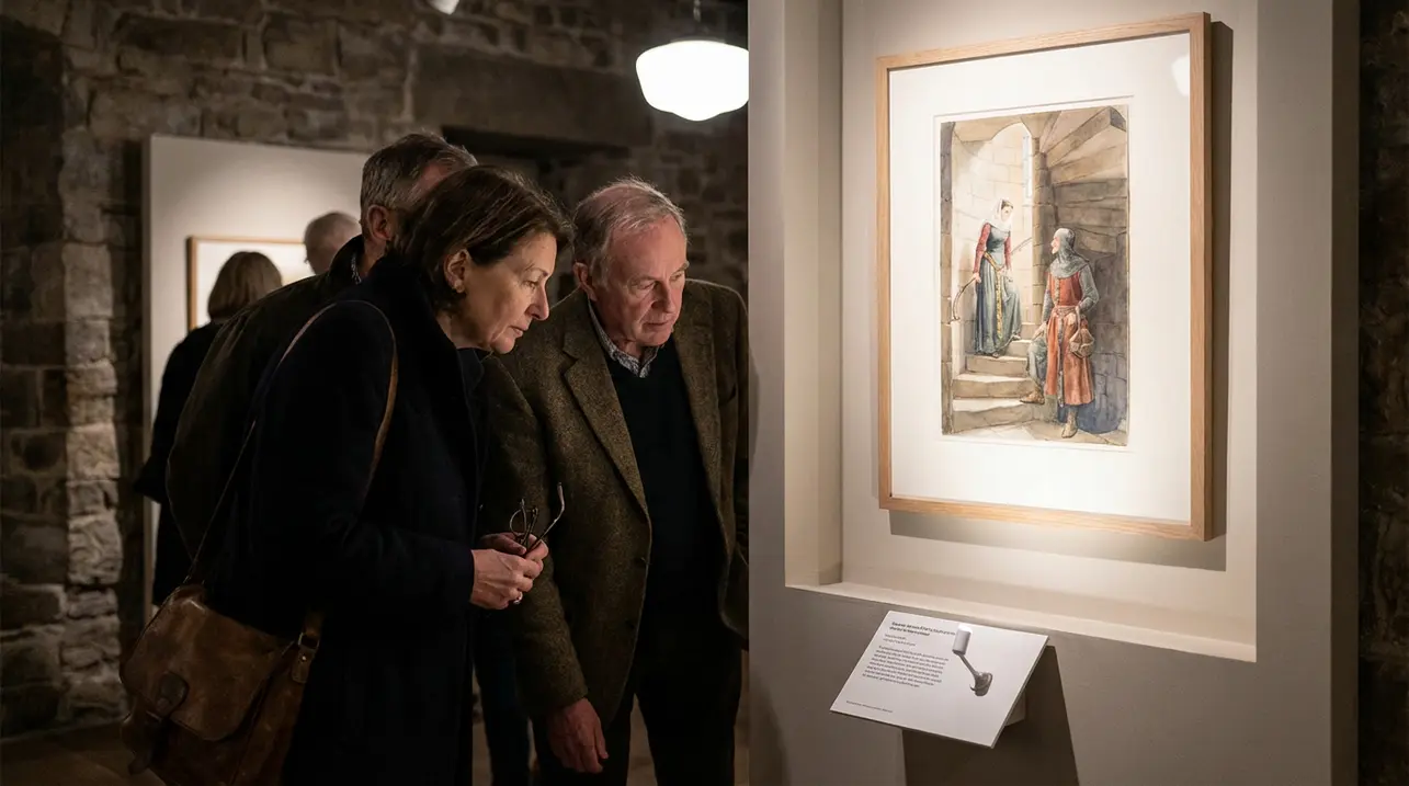 一幅描绘末日恋人的画作引发的维多利亚时代轰动