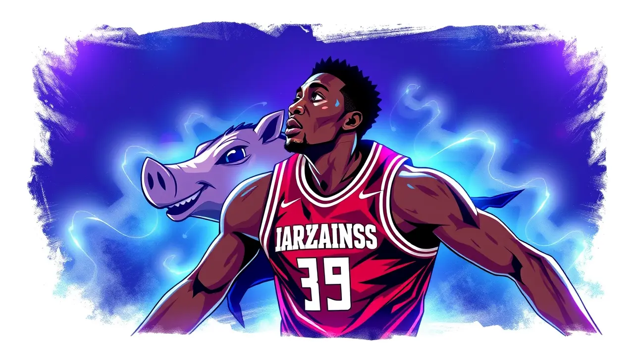 Trevon Brazile stars as No. 14 Arkansas pounds Southern 109-77 in its season opener