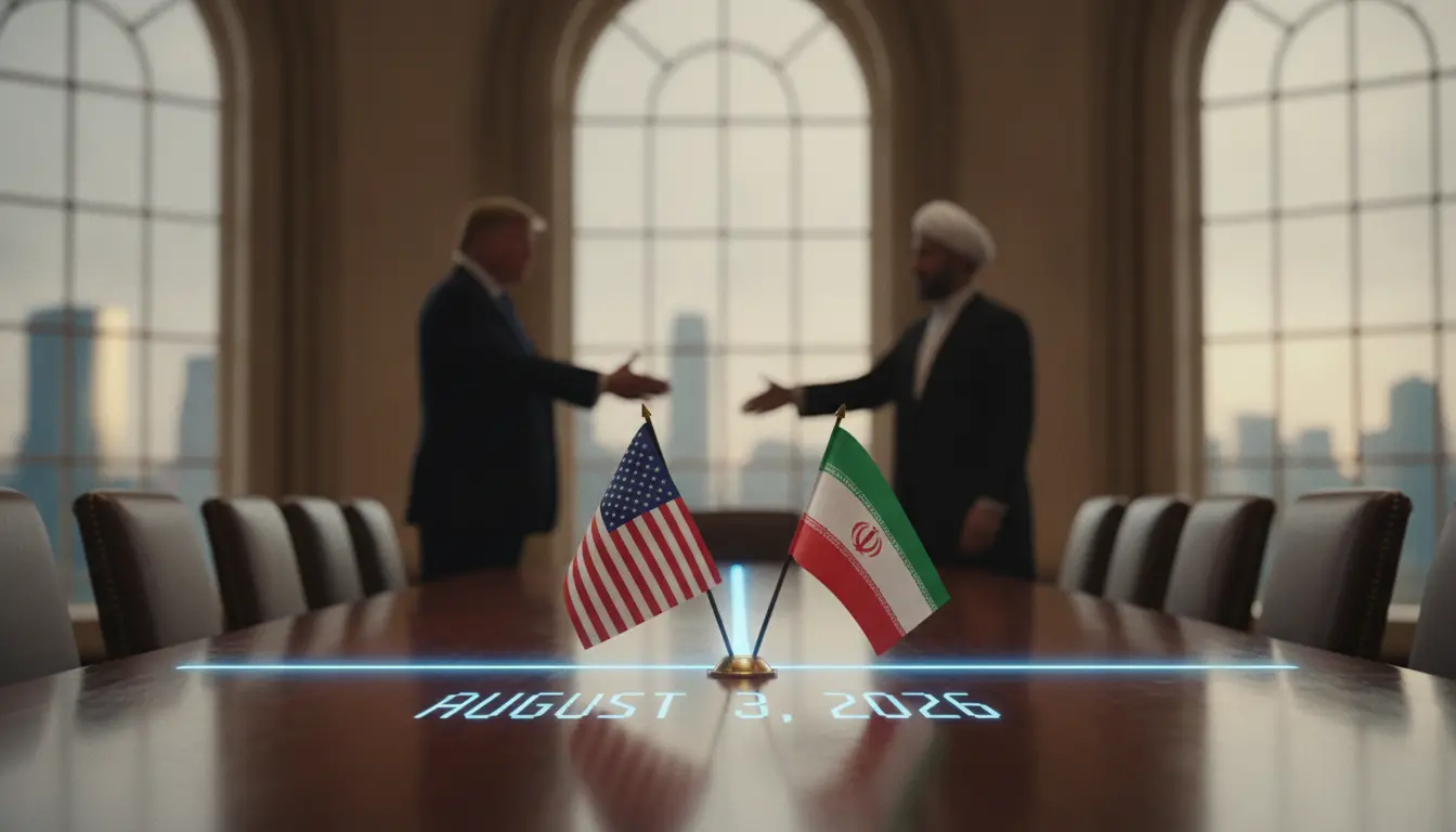 La Administración Trump Anuncia la Intención de Reanudar Negociaciones Nucleares Formales con Irán el 3 de Agosto de 2026
