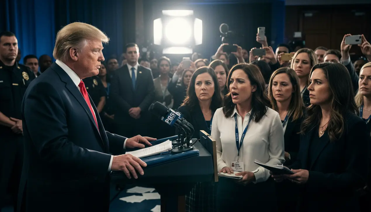 Trump's Rhetoric Takes Aim at Female Journalists in Pattern of Disparagement