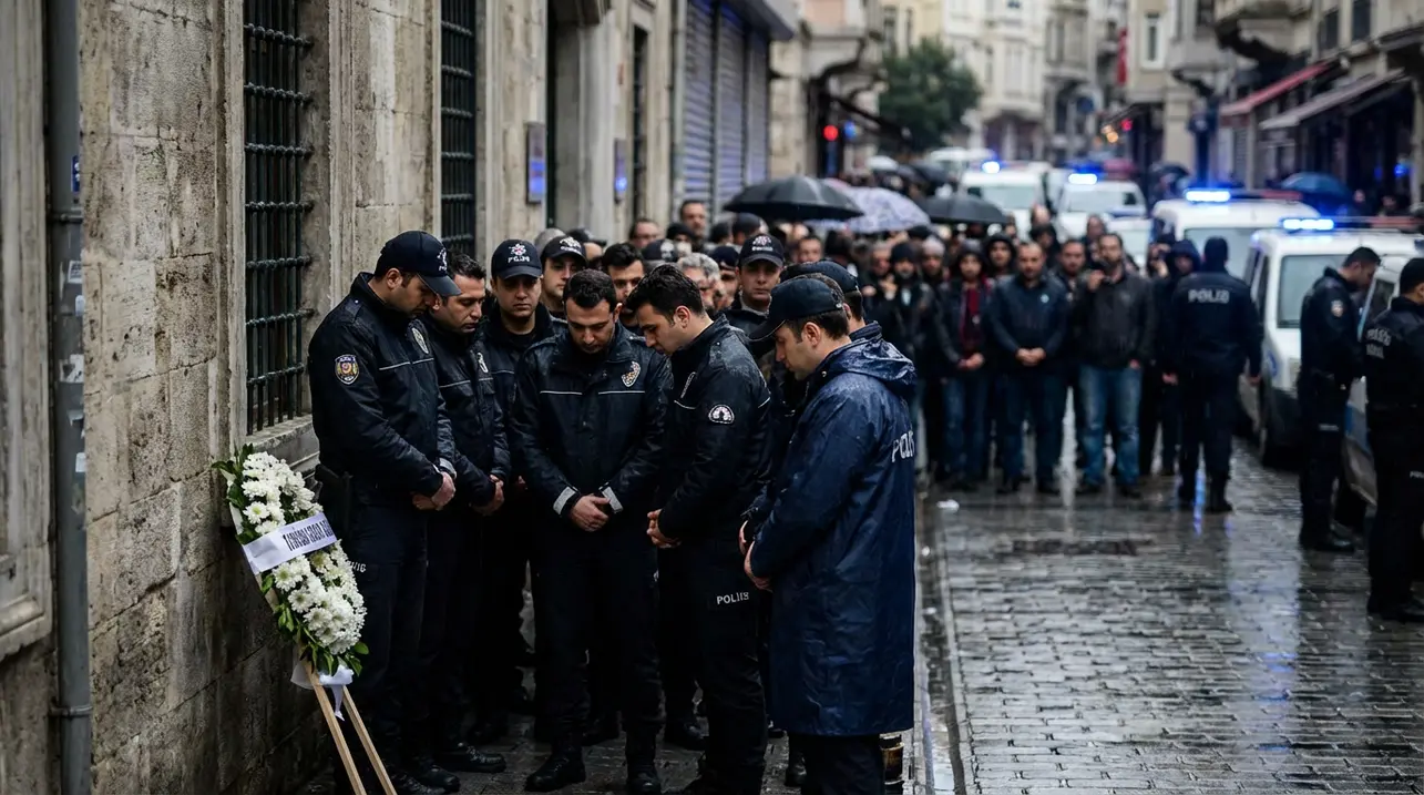 Turkish police officer dies after Istanbul drug raid; 970 detained nationwide.
