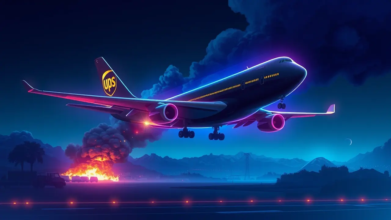 UPS Plane Crashes After Takeoff from Louisville Airport
