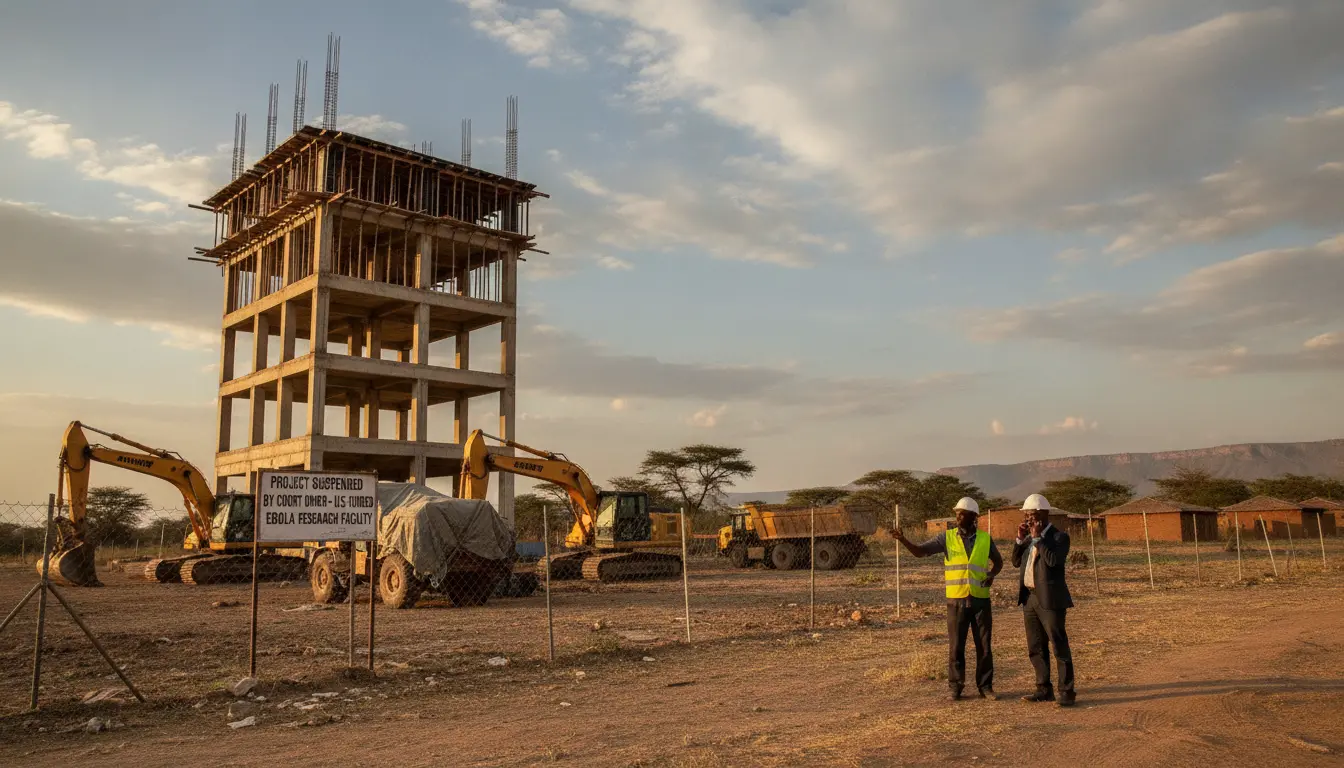 US-Funded Ebola Research Facility Construction in Kenya Faces Legal Standoff