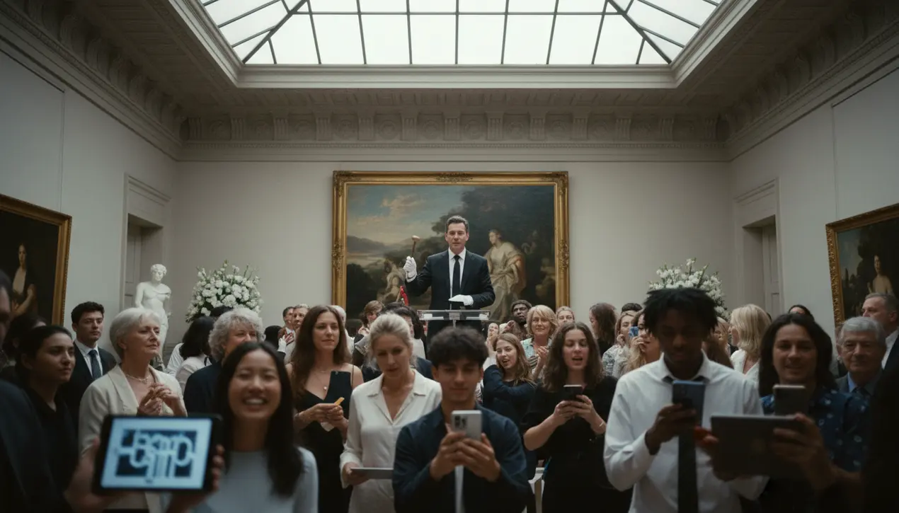 A Tale of Two Art Worlds: The Gilded Auction and the Digital Renaissance