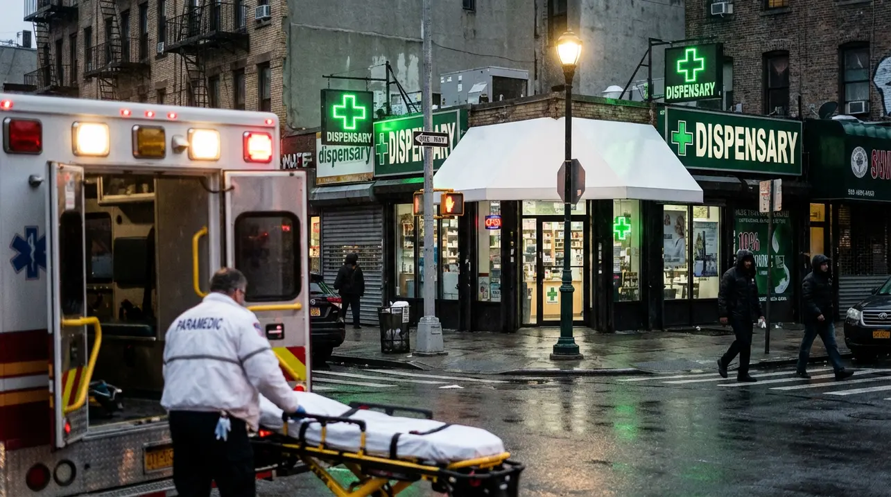 Onde as lojas de cannabis se concentram, as visitas à emergência aumentam