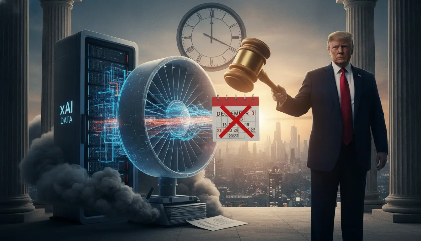 Will the Trump administration successfully halt the air pollution lawsuit against xAI data by December 31, 2026?
