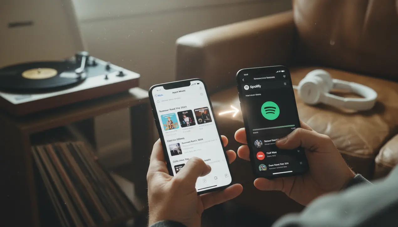 You Can Now Directly Import Apple Music Playlists to Spotify